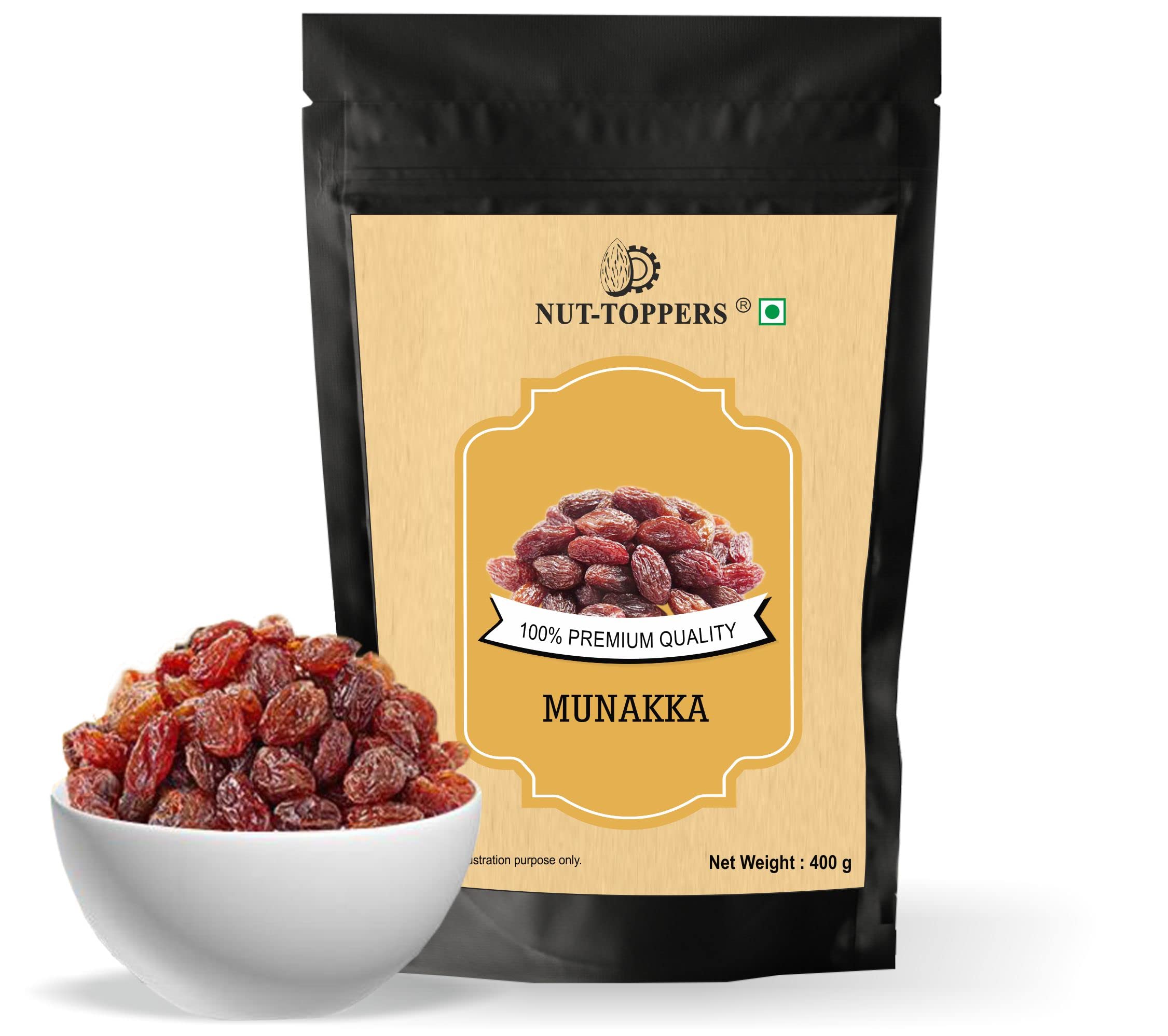 Nut Toppers Munakka Raisins, 400g (B0BFDWH6ZJ) Amazon Price History, Amazon Price Tracker