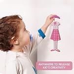 Toi Kids Magnet Toys Magnetic Jigsaw Puzzle Boxes for Kids Age 3-7,Preschool Tabletop Toy for Toddlers Kids,Promoting Hand-Eye Coordination (Princess)