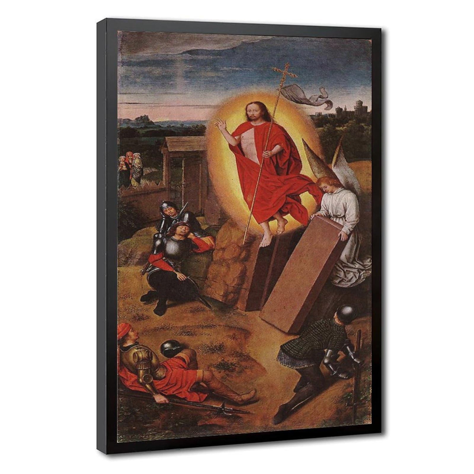 Impression sur toile Résurrection Hans Memling pour décoration salon - 8