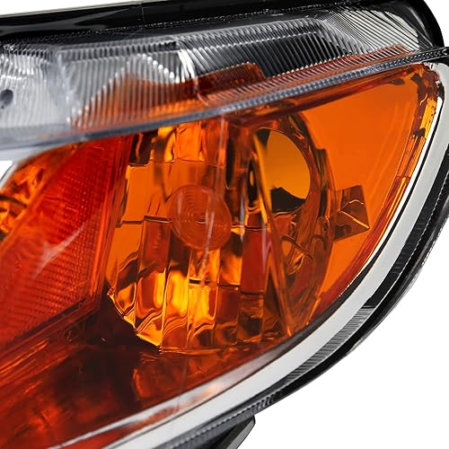 Miniatura 8 de Spec-D Tuning Faros delanteros cromados compatibles con Honda Civic 4Dr Sedan 2006-2011