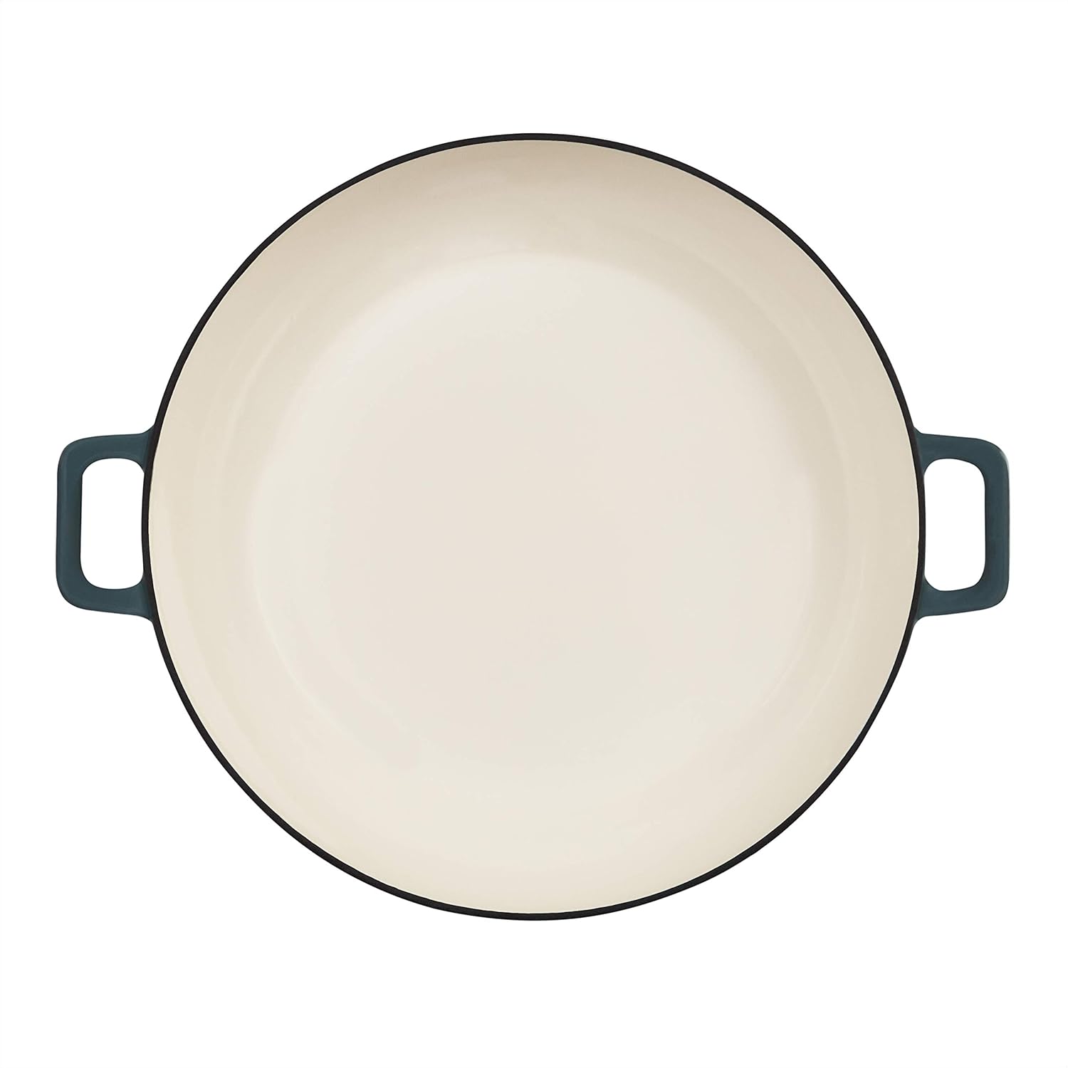 One-Day Sale: Up to 60% Off Amazon Basics Enameled Cast Iron Covered Casserole Skillet, 3.3-Quart, Grey