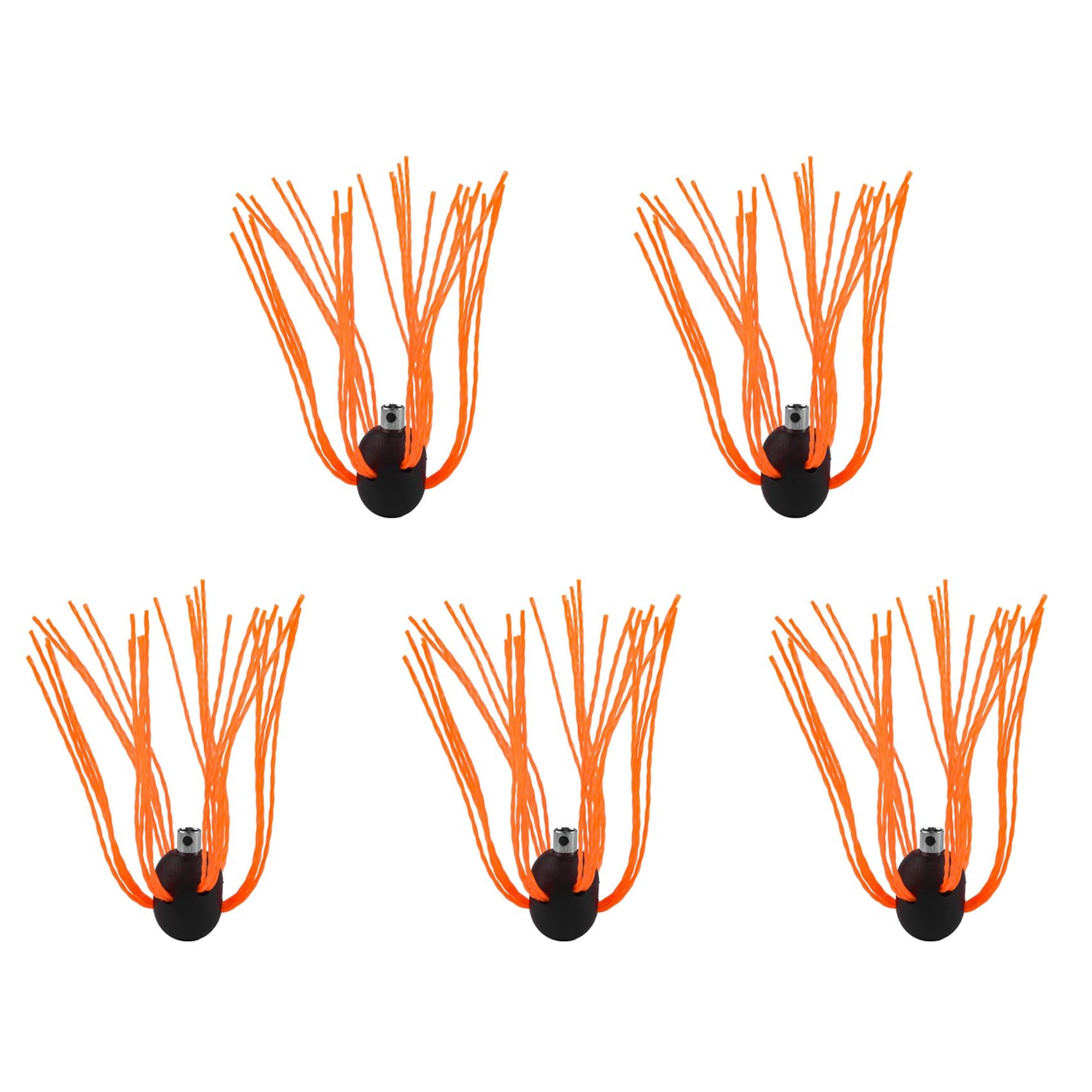 Hndhbfgrt 5X Chimney Sweep Brush,Flexible Fireplace Tool Cleaning Brush Rotary Cleaner Brushes Head for Fireplace Flue Cleaning