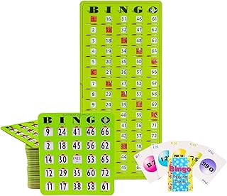 MR CHIPS Complete Bingo Game Set with Jam-Proof Shutter Cards – Easy Rea...