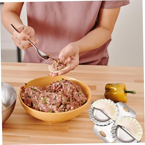 Miniatura 8 de DOITOOL 2 unids 1 fabricante de albóndigas de prensa de bola de masa para hacer bolas de masa de masa para hacer albóndigas herramienta Molde para