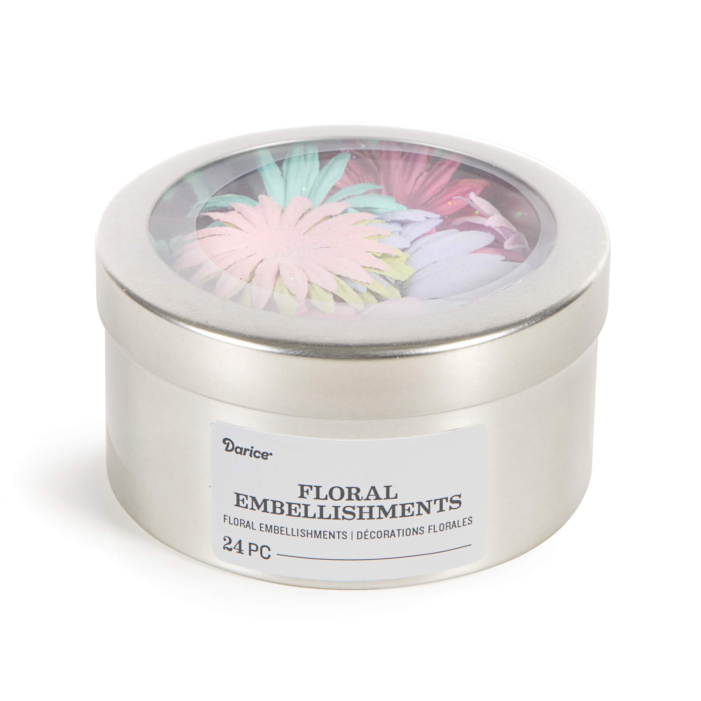 Fleurs Calypso Darice 30062029 pastel pour loisirs créatifs et carterie