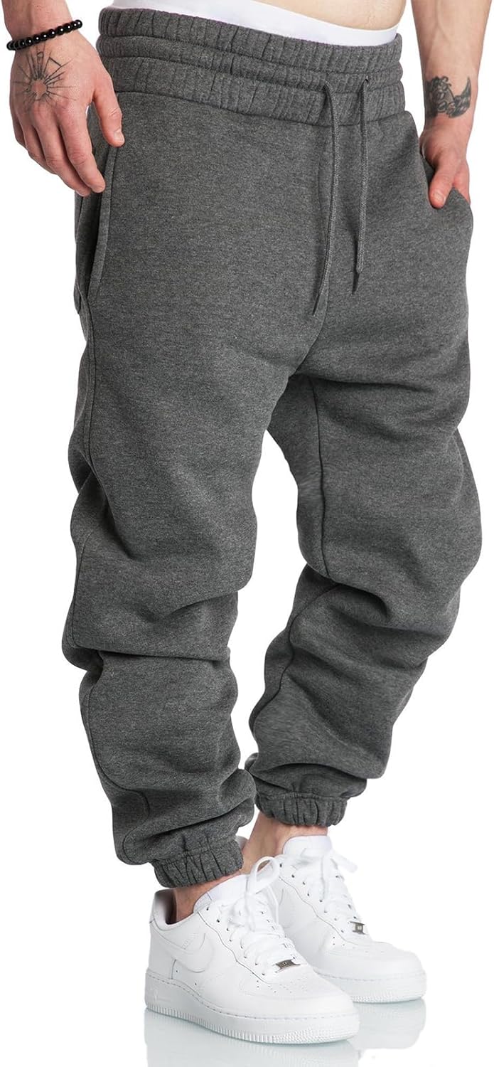 Men's Sweatpants Joggers Wortkout Tapered Casual Sweatpants for Men with Pockets - Image 2