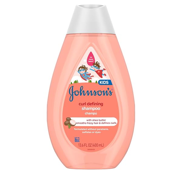 Johnson's Kids Curl-Defining Shampoo, Shea Butter, for Toddler's Hair - 13.6 fl oz