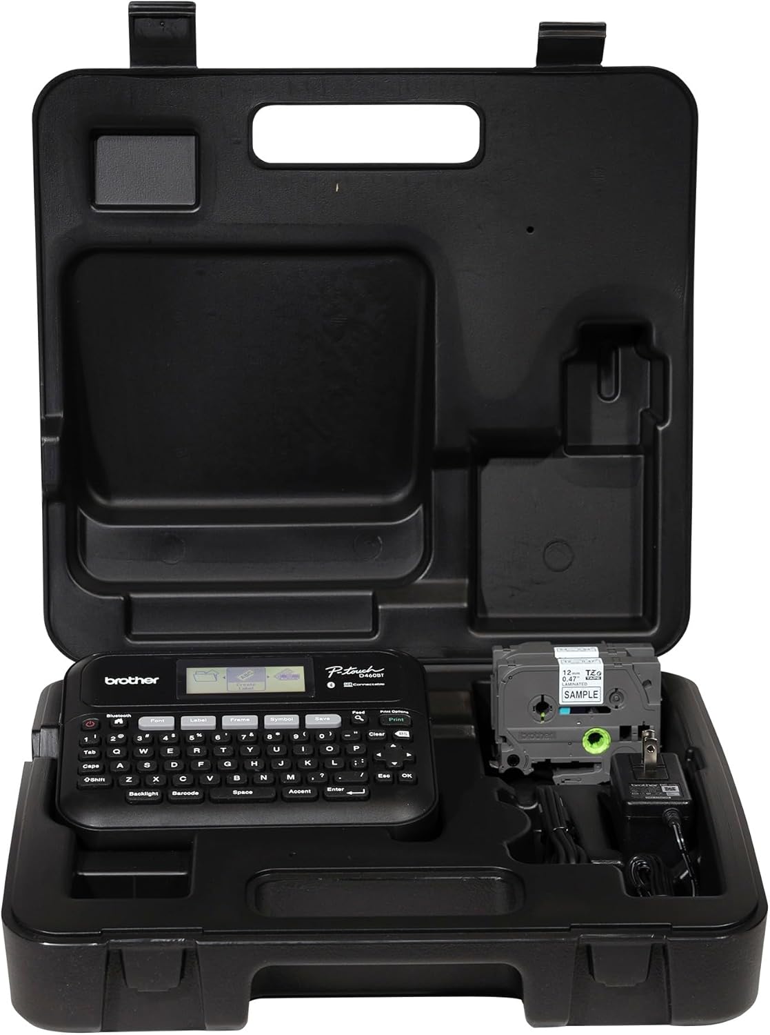 Brother P-Touch PT-D460BTVP Business Expert Connected Label Maker | Connect and Create via Bluetooth®-on TZe Label Tapes up to ~3/4 inch