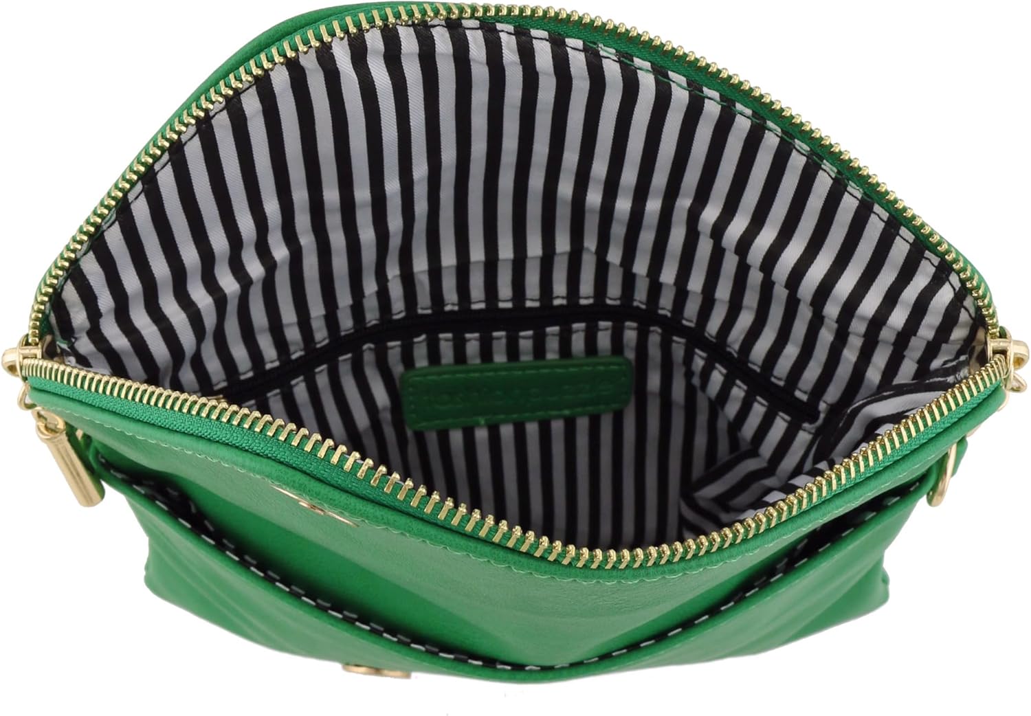 FashionPuzzle Envelope Wristlet Clutch Crossbody Bag with Chain Strap - Image 7