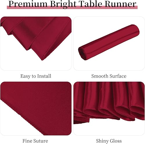 Miniatura 10 de Paquete de 24 caminos de mesa azul rey de 12 x 72 pulgadas, centros de mesa azul real para centros de mesa para centros de mesa para fiestas, camino