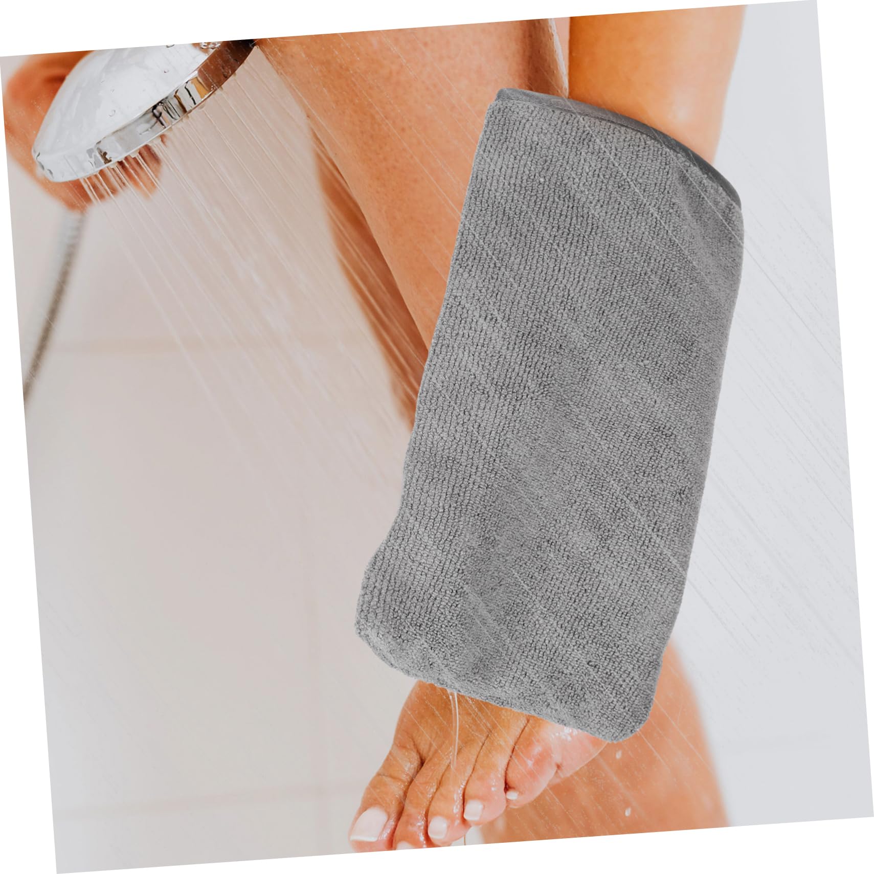 Peelinghandschuhe für Dusche aus Superfaser 6 Stück | Körperpeelingtücher, Waschhandschuhe für Körper, Entfernt Unreinheiten, Bequem und Leicht Aufzuhängen