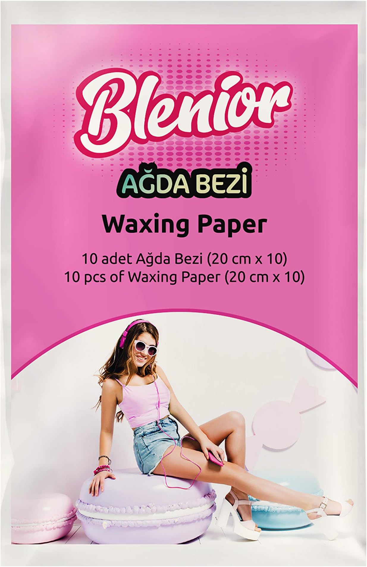 Blenior Waxing Paper 2m Roll