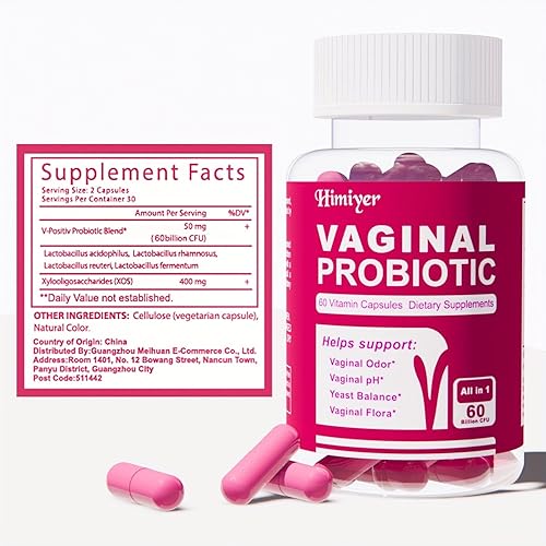 Miniatura 2 de 60 cápsulas  1 paquete  Olor vaginal - PROBIÓTICO VAGINAL, equilibra el valor de pH del cuerpo y el metabolismo normal. Contiene mezcla de