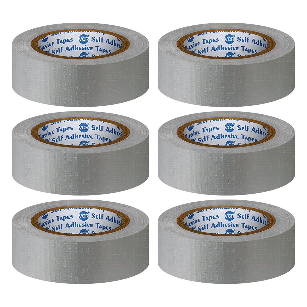 See full amazon price history chart for VCR Grey Duct Tape - 45 Meters in Length 24mm / 1" Width - 6 Rolls Per Pack - Strong Book Binding Tape - Waterproof Heavy Duty Duct Tape VCR Grey Duct Tape - 45 Meters in Length 24mm / 1" Width - 6 Rolls Per Pack - Strong Book Binding Tape - Waterproof Heavy Duty Duct Tape (B07SV3GHXP) Amazon Price History, Amazon Price Tracker