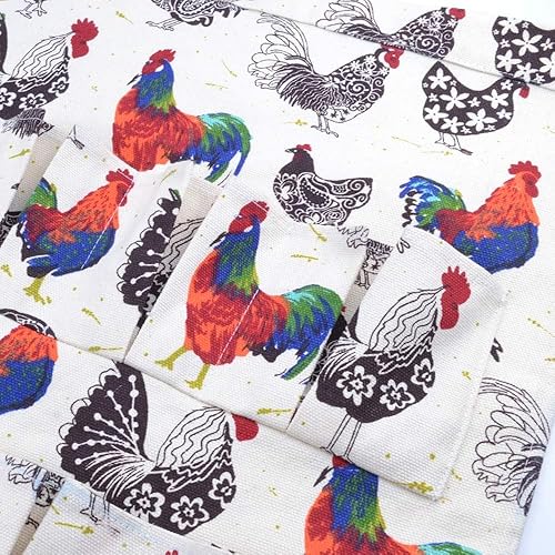 Miniatura 2 de Sefiron Delantal de recolección de huevos de gallina, 12 bolsillos profundos para hense, pato, huevos de ganso