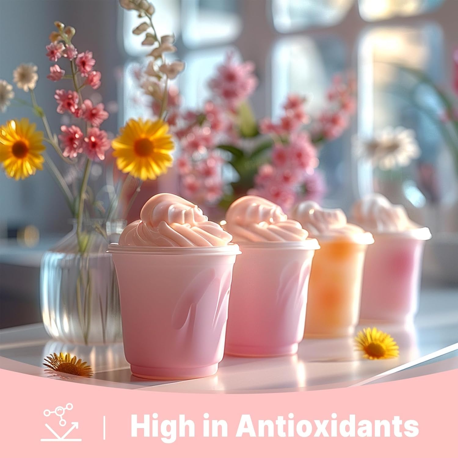 UNLEASH'D ORGANIC Organic Pomegranate Juice Powder 16 oz – Pure Superfood, Rich in Antioxidants & Nutrients - Image 4