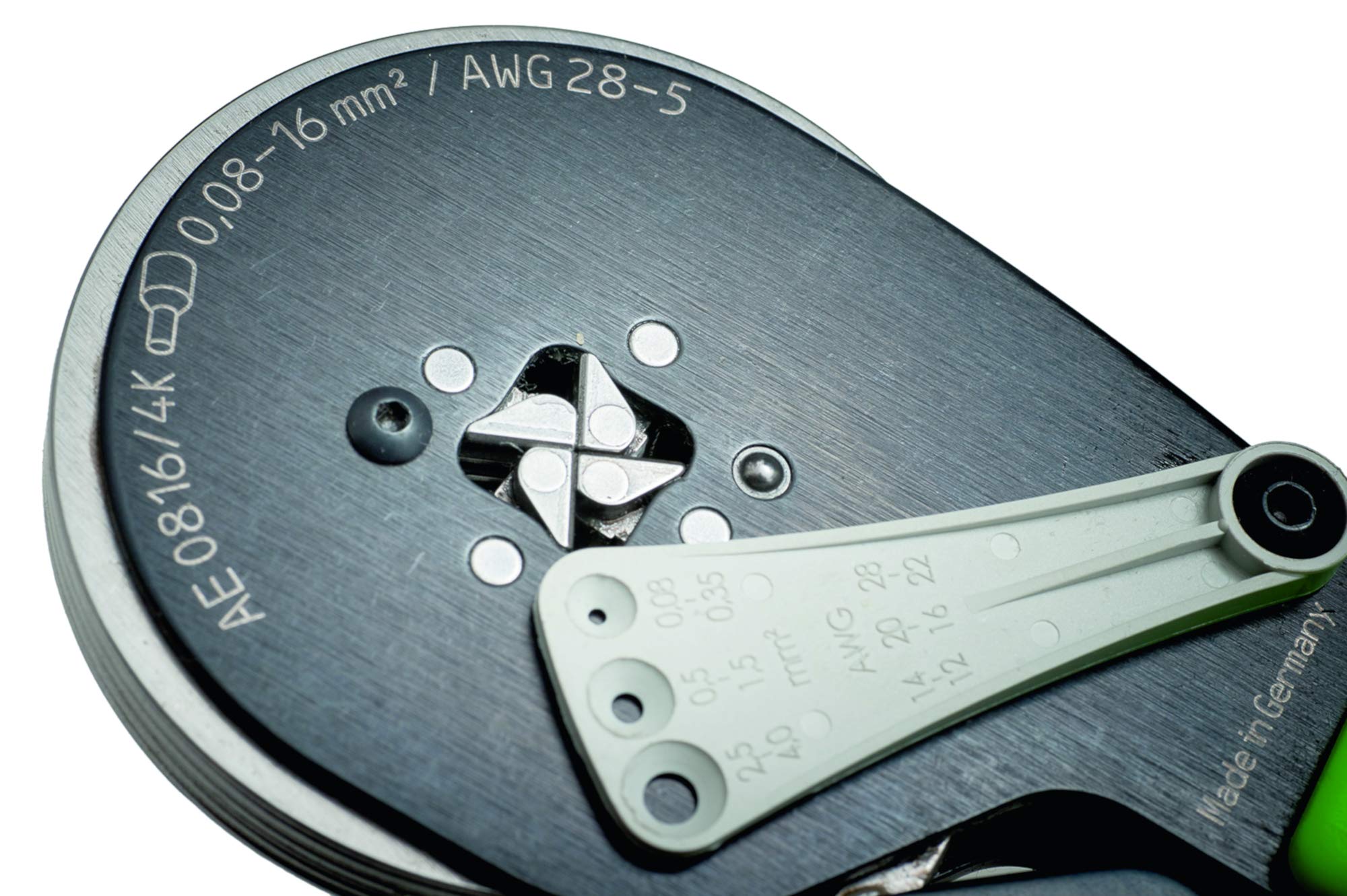 Profi Crimpzange Aderenhülsen 0,08-16,0mm² Quetsch- & Presszange 4-Kant JSWZG11757