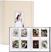 Vista 11 de Vienrose Paquete de 2 álbumes de fotos Instax Mini, 208 imágenes, 2 x 3 Polaroid, para Fujifilm Instax Mini 7s 8 9 11 12 25 26 40 50s 90 Evo Z2300