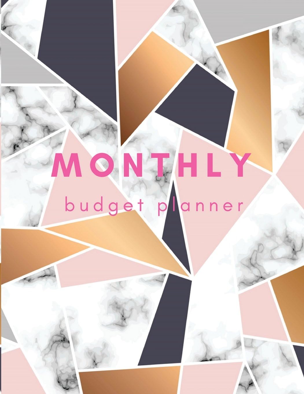 Monthly Budget Planner: Marble Designed, Finance Monthly & Weekly, Workbook, Weekly Expense Tracker Organizer, Bill Organizer Notebook Business Money, ... Book Monthly Bill Organizer) (Volume 3).