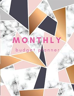 Monthly Budget Planner: Marble Designed, Finance Monthly & Weekly, Workbook, Weekly Expense Tracker Organizer, Bill Organizer Notebook Business Money, ... Book Monthly Bill Organizer) (Volume 3).