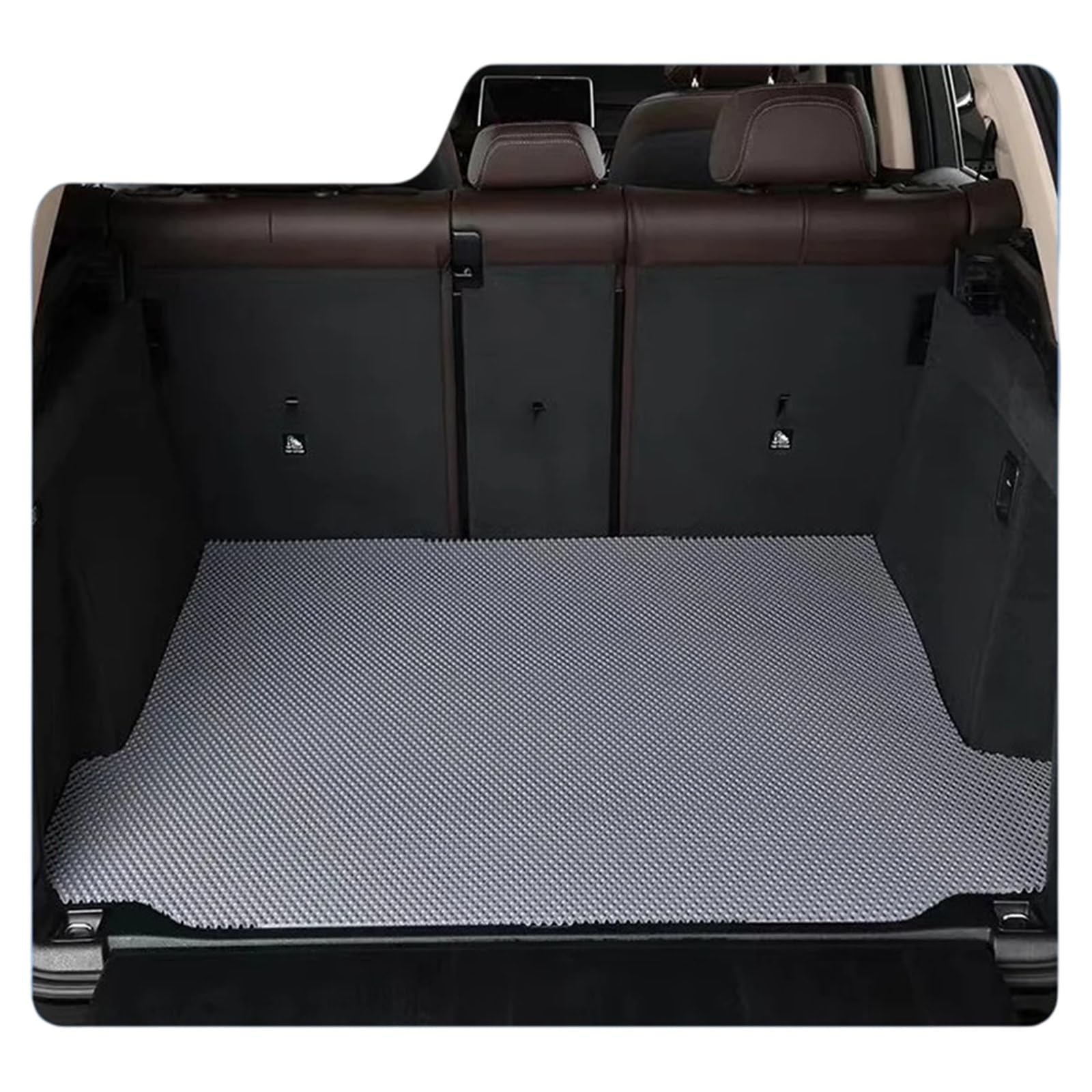 Zestaw mat do bagażnika Taca Bagażnika Samochodowego Pasuje Do Lexus RX 2016-2026 5 Miejsc Antypoślizgowa, Wytrzymała Mata Ochronna Motoryzacyjna Dywanik do bagażnika(B,2016-2022 5 Seats)