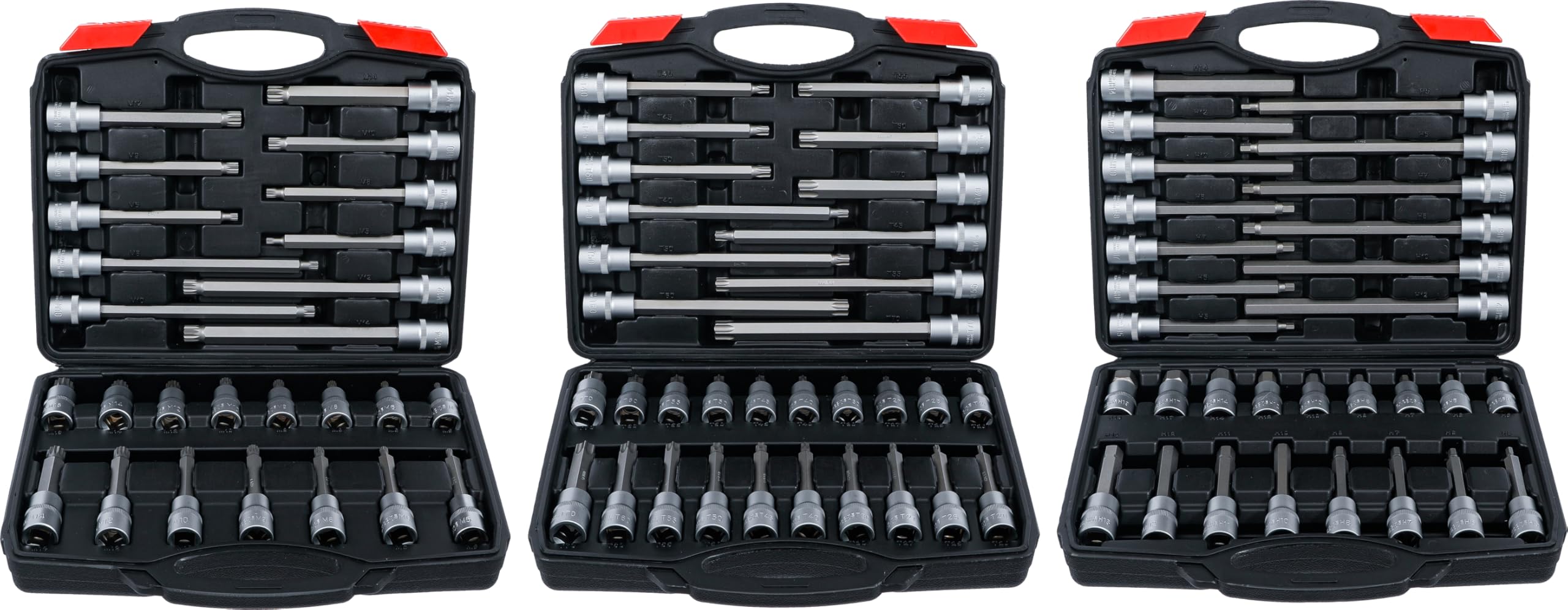 Coffret de douilles BGS Diy 5186 en acier robuste pour mécanique exigeante