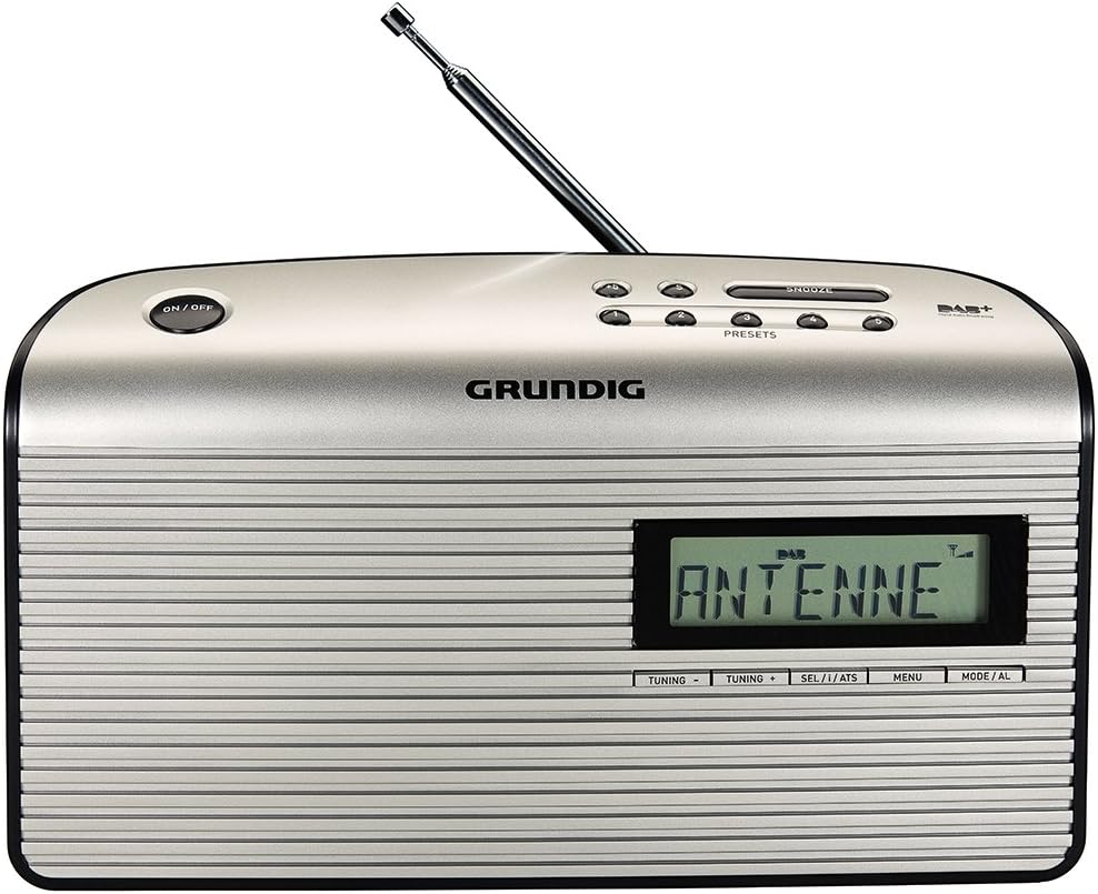 Grundig Music 7000 DAB + Radio Black/silver