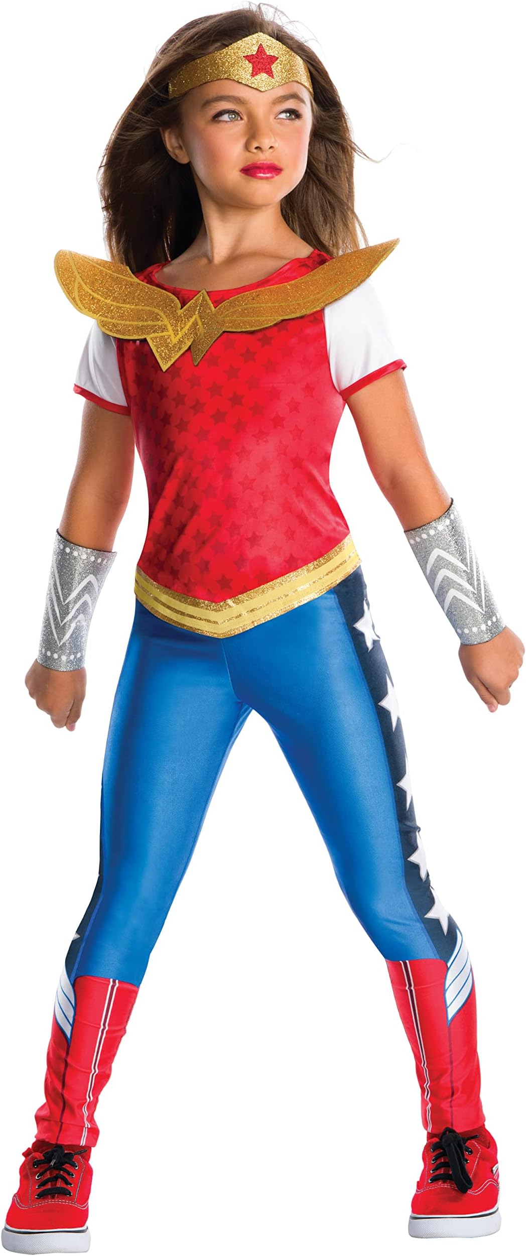DC Superhero Girl's Deluxe Wonder Woman Costume
