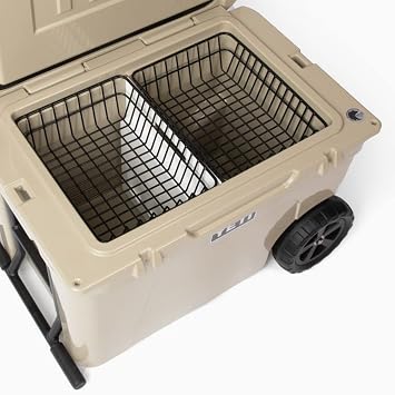 Above Sea Level 2 Cooler Baskets and 1 Ice Pack Divider for YETI Tundra Haul Accessory Bundle