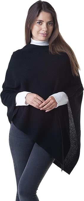 Adorawool Fine Cashmere Merino Poncho Ribbed Design Soft Lightweight Warm Winter Cape Shawls Black Size One Size Amazon Co Uk Clothing Adorawool Fine Cashmere Merino Poncho Ribbed Design Soft Lightweight Warm Winter Cape Shawls Black Size One Size Amazon Co Uk Clothing