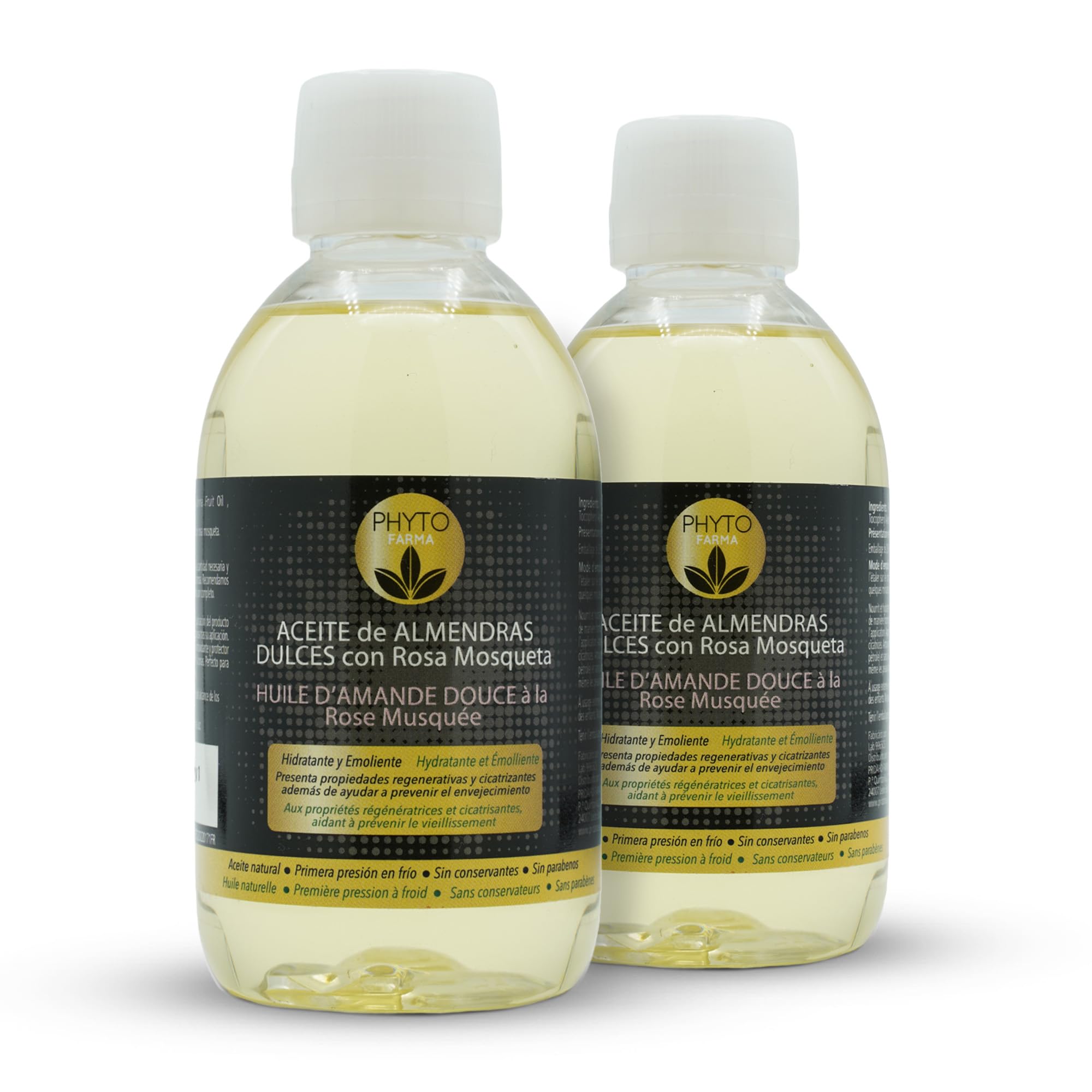 PACK 2 PHYTOFARMA Aceite de Almendras con Rosa Mosqueta 250 ml