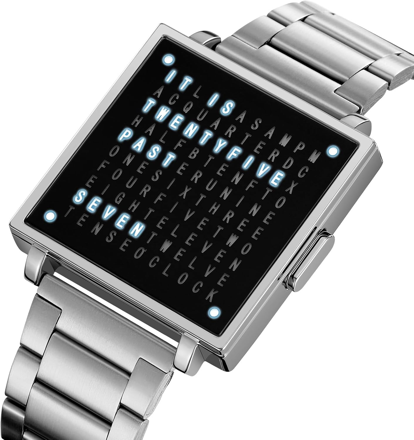 Men’s Stainless Steel Mesh Band Watch Japanese Quartz Movement, Multifunction Calendar Dials, 30M Waterproof – Ultra-Thin Fashion Wristwatch for Business & Casual