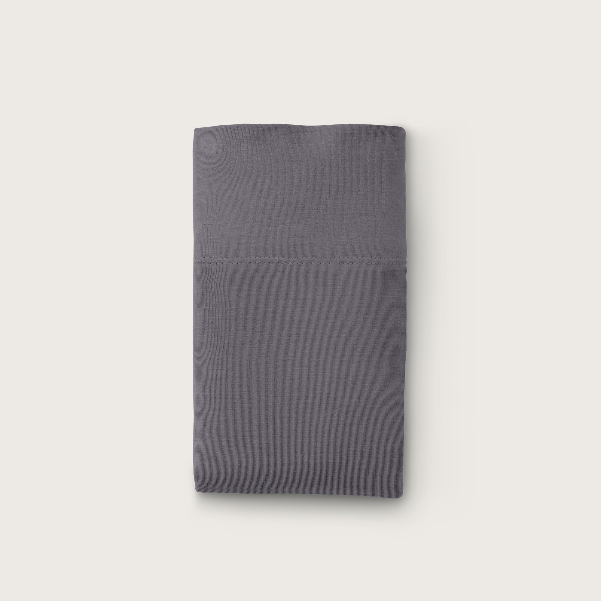 Grehge tch Pillowcase, Travel, Purple Mattress Sheets, Bamboo Pillowcases, Moisture-Wicking, Stormy Grey, Dark Grey