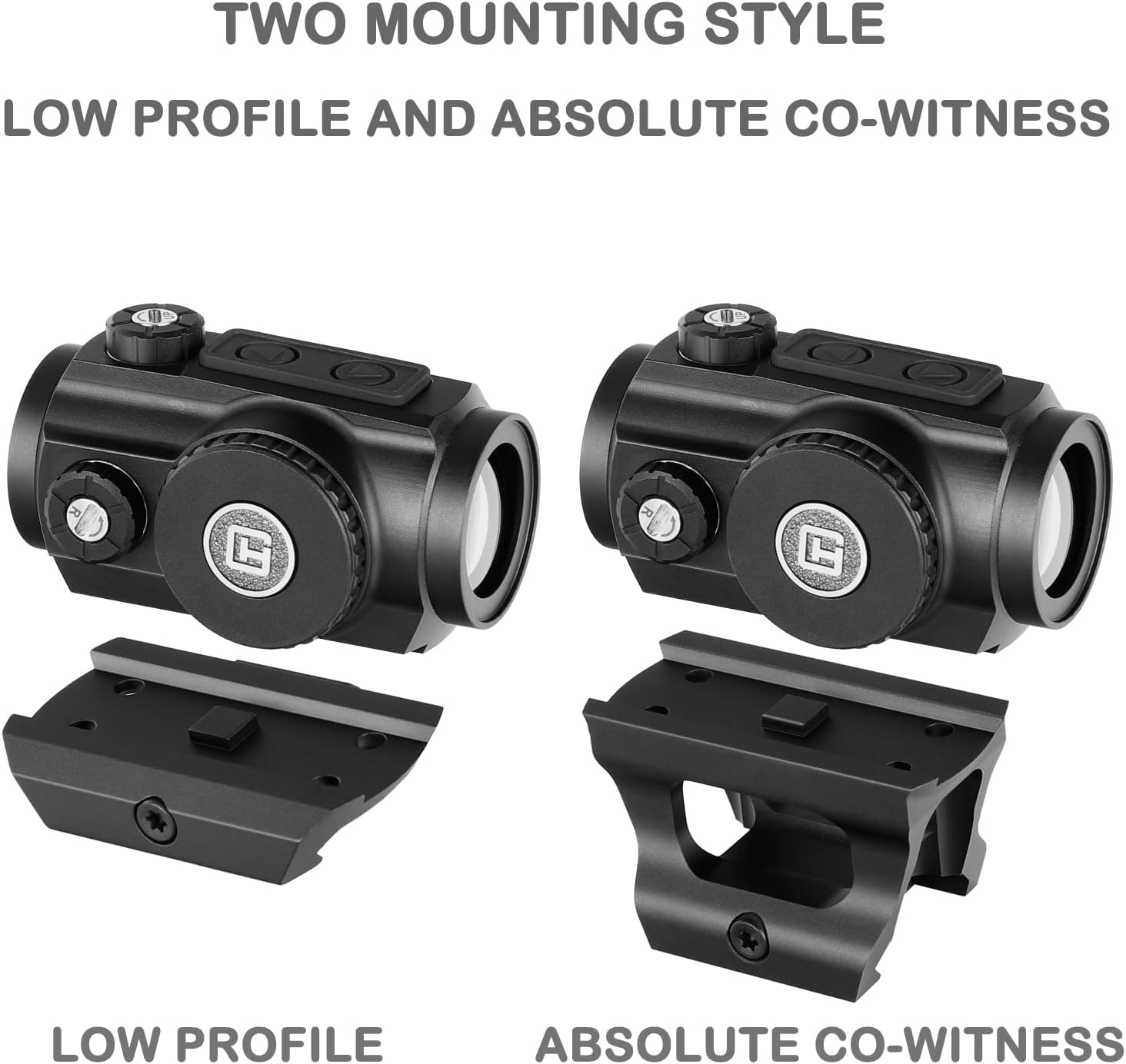 ohhunt FB O1 3 MOA Red Dot Sight Motion Awake Closed Red Dot Sight 1000G Shockproof IPX67 Waterproof