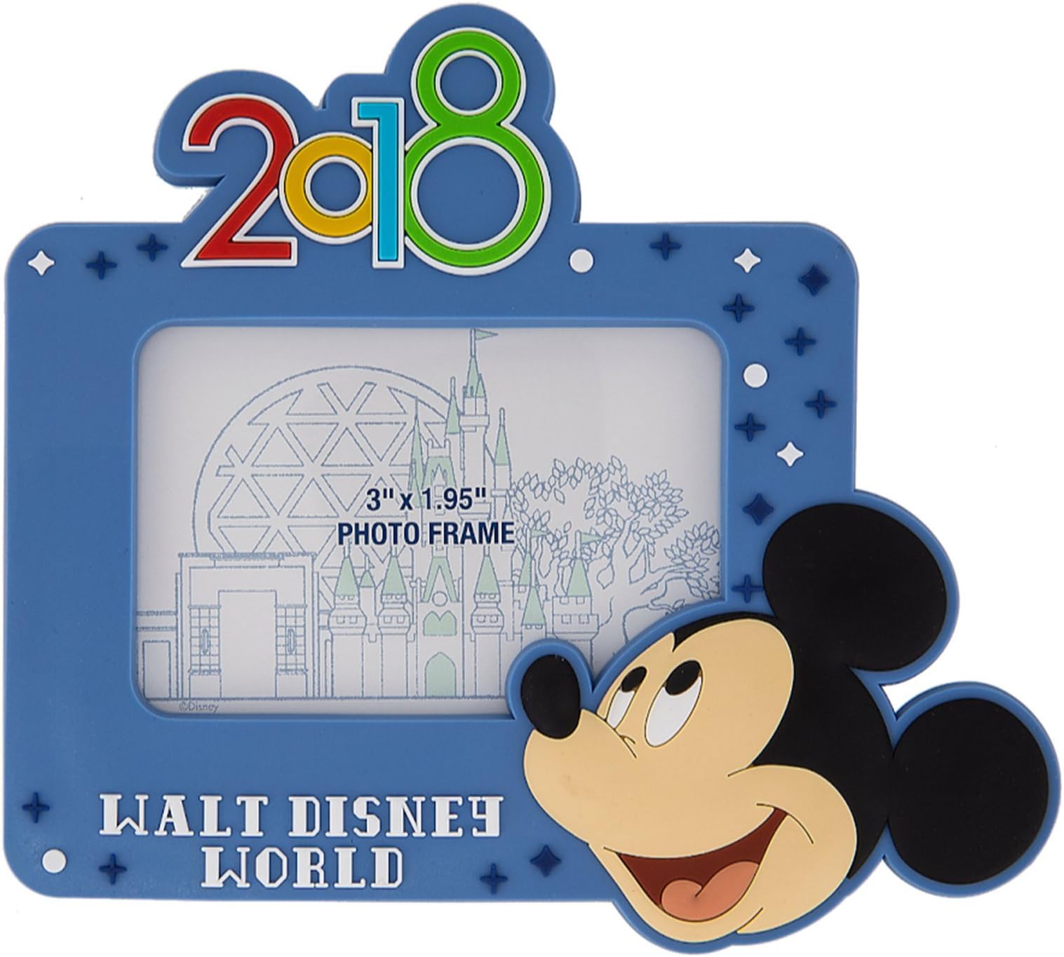 2018 Mickey Mouse Walt Disney World Magnetic Photo Frame Disney Parks