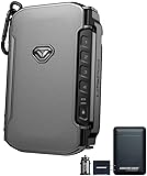 Vaultek LifePod X | High Capacity Waterproof Travel Case & Rugged Biometric Safe | Portable Organizer with Biometric Scanner, Backlit Keypad, Anti‑Impact Latch, Interior Foam | Signature Series Kit