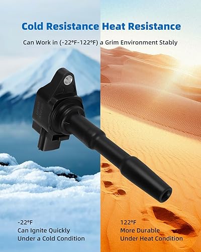 Vista 732 de ECCPP Bobinas de encendido portátiles de repuesto para automóvil compatibles con Infiniti I30/para Nissan Maxima 3.0L V6 2000-2001 Reemplazo