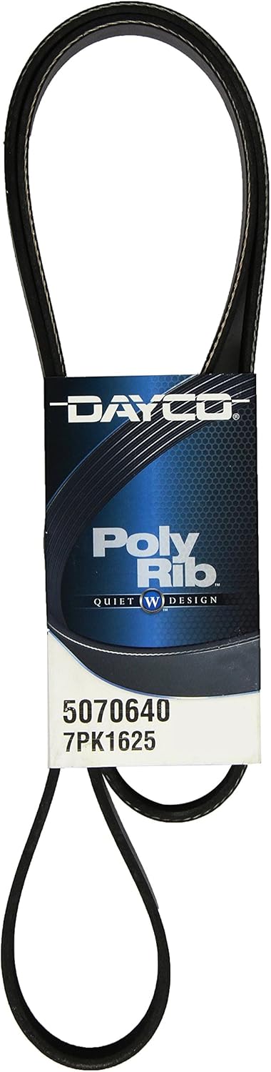 Dayco 5070640 Serpentine Belt , Black