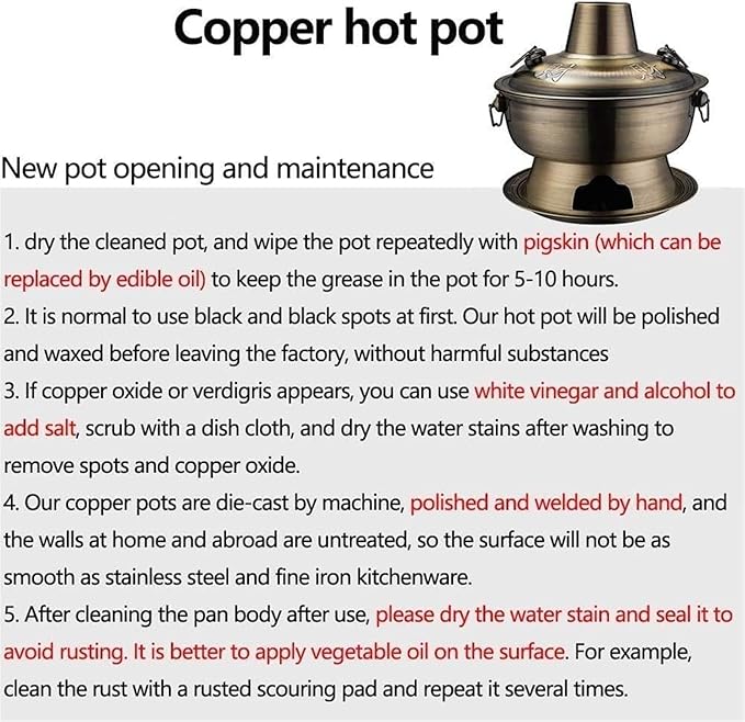 Olla para Hot Pot de Acero Inoxidable con Carbón, 32 cm miniatura 7