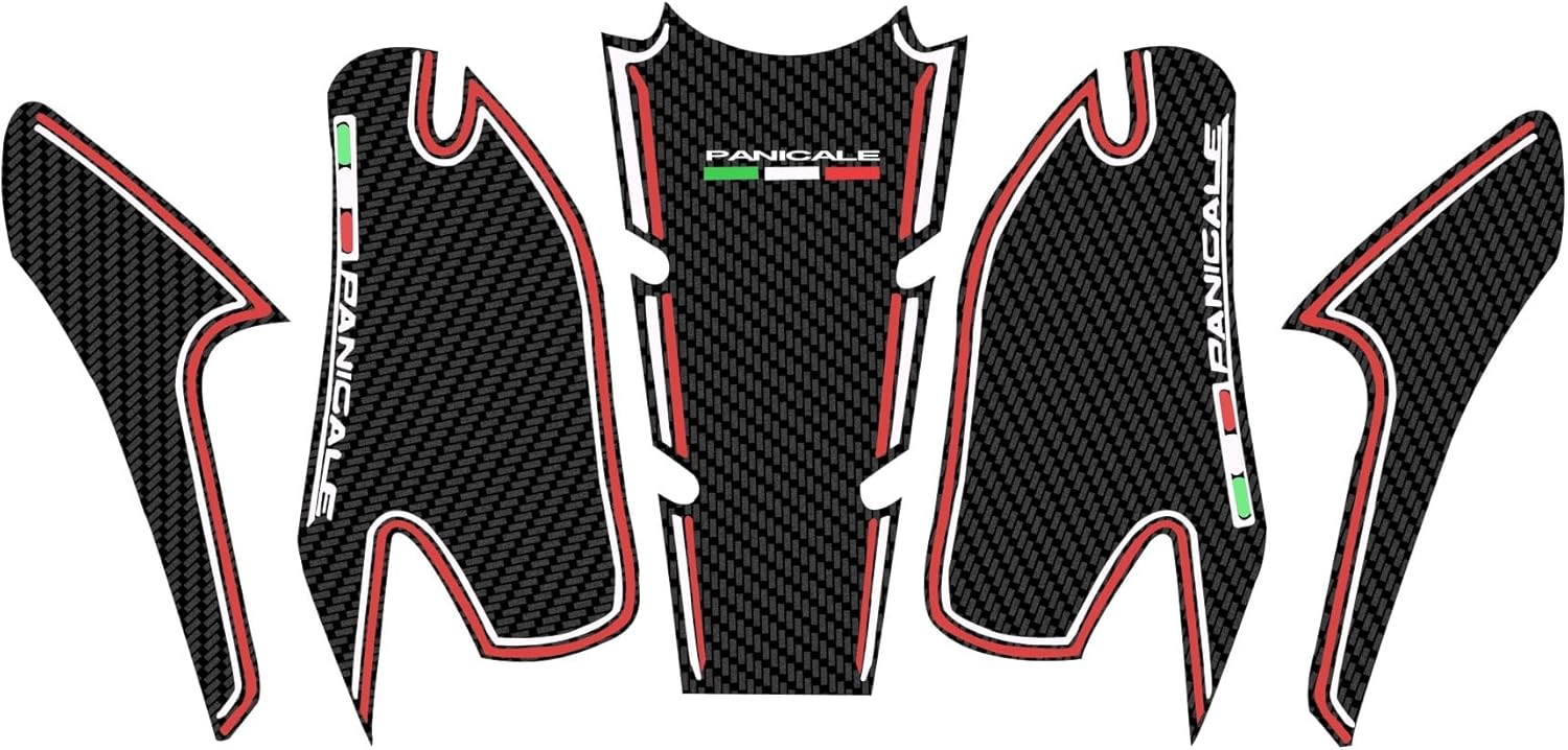 Motorcycle Tank Pad Motorcycle Accessories Tank Pad Sticker Tank Decal Side Tank Pad for Panigale V2 899 959 1199 1299