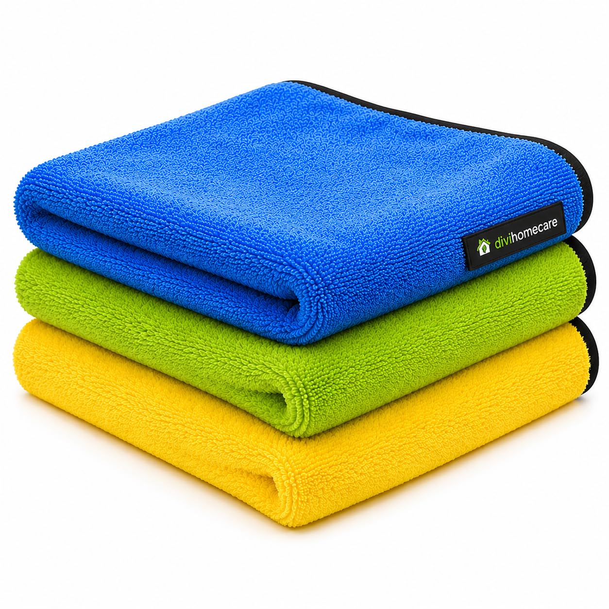 Divi Homecare 450 GSM Premium Microfiber Cleaning Cloth Ultra Soft & Super Absorbent-image-3