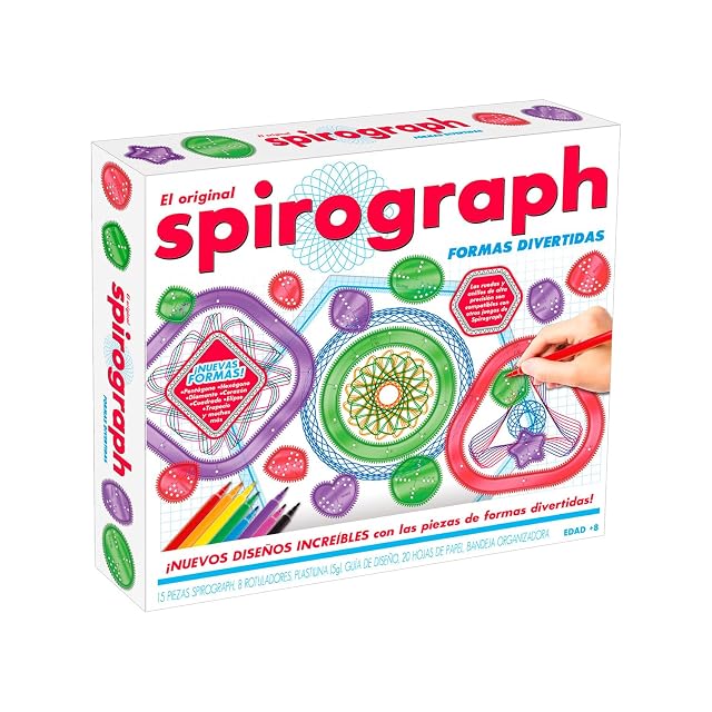Party town Spirograph Formas Divertidas