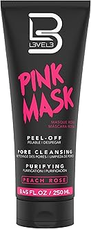 L3 - Level 3 Peel Off Mask - Deep Cleansing Black Head Removal - Removes Impurities and Dead Skin Cells - For Acne and Pimples - Level Three Mask Peel Off for Women