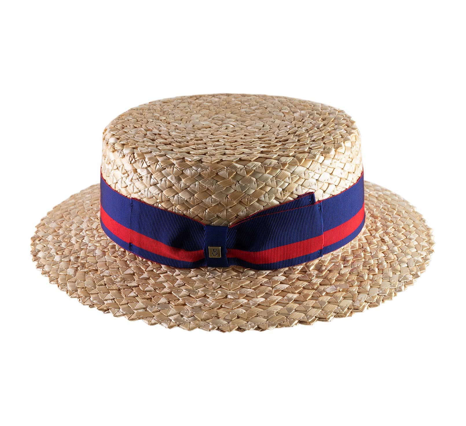 Chapeau canotier Paille Homme ou Femme Canotier Anglais