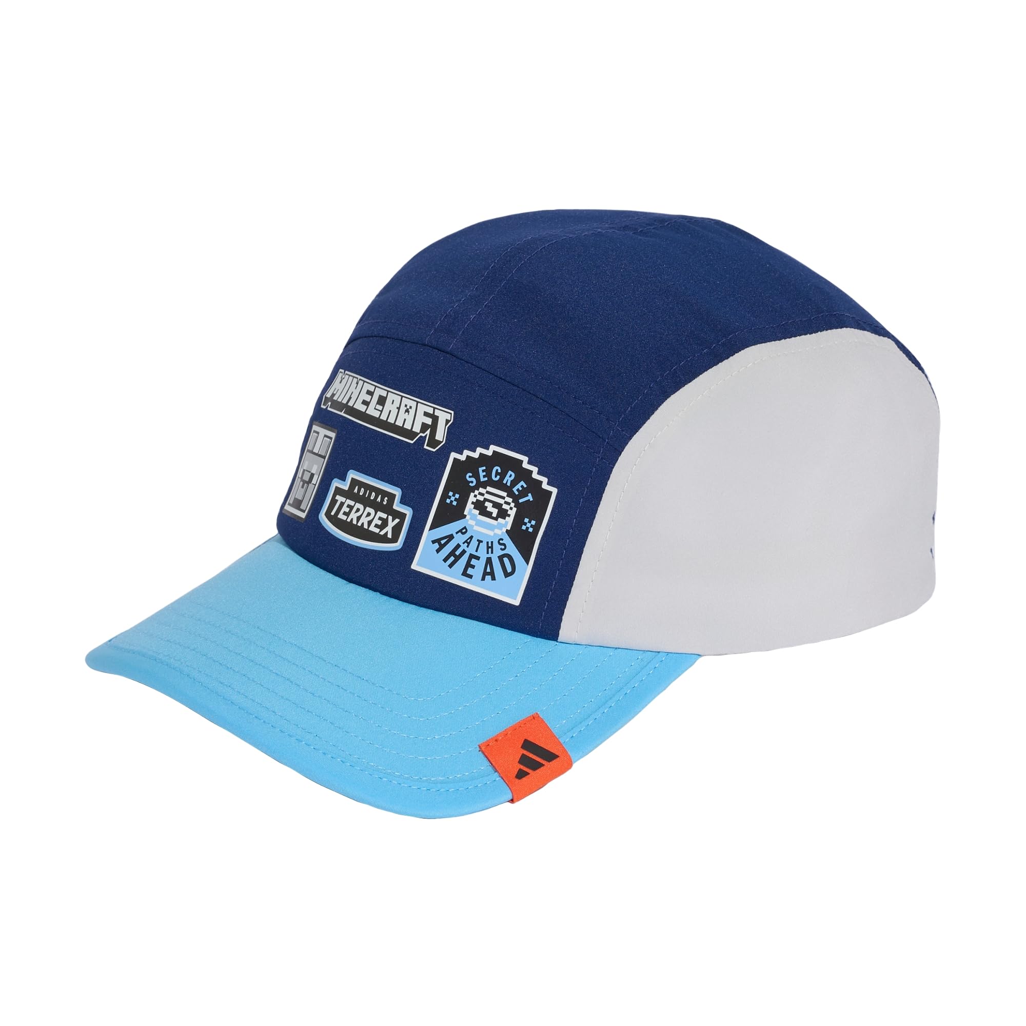 Adidas Unisex Kids Gris Baseball Cap For Kids Minecraft