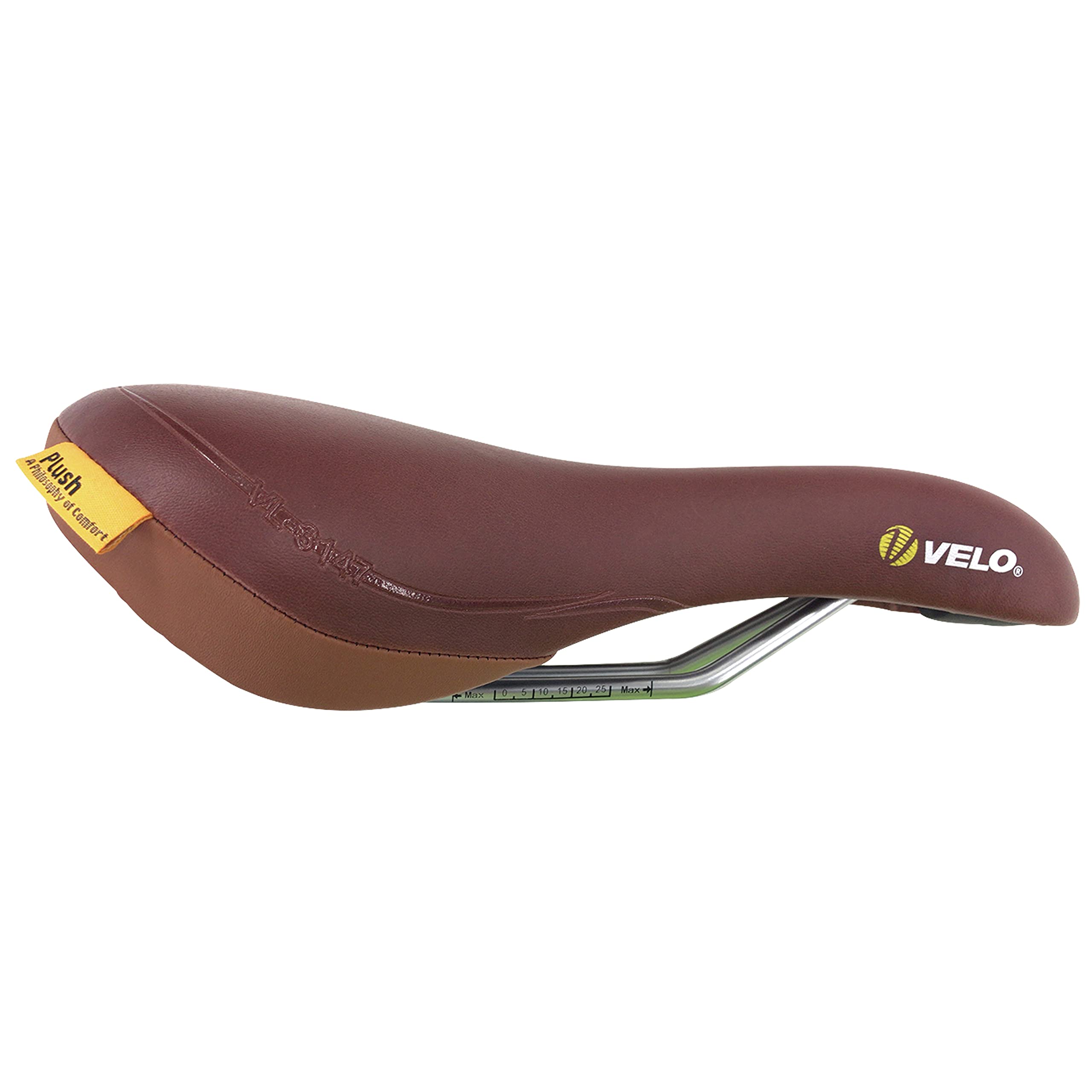 Velo Plush VL3147 Men's Saddle VL-3147 Brown