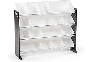 Humble Crew Black Toy Storage Organizer - Ample Storage Solution for Kids' Toys and Accessories