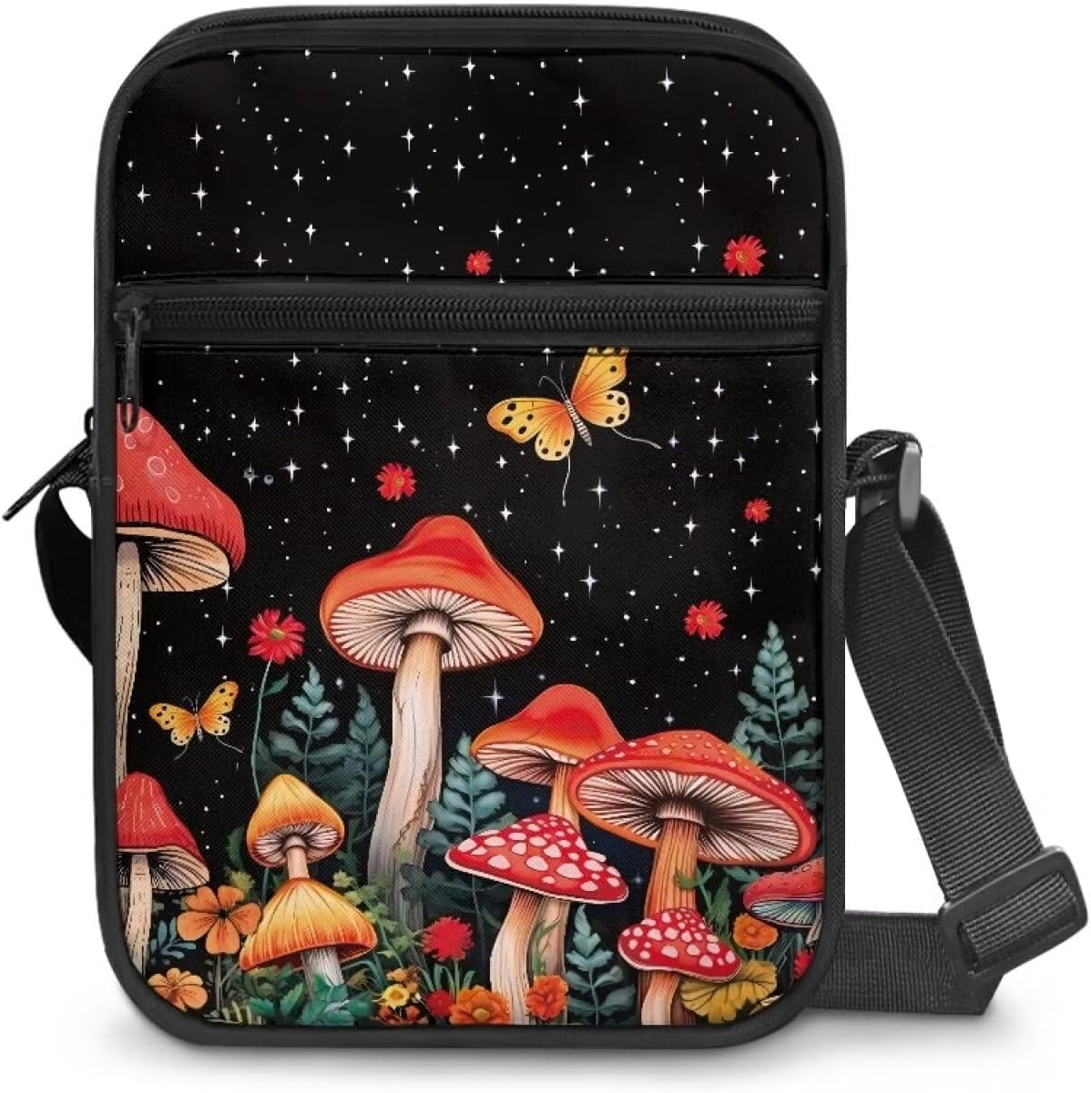 Small Messenger Bag Purse Crossbody Bag with Adjustable Strap for Women Men for Travel Outdoor Sports image 3