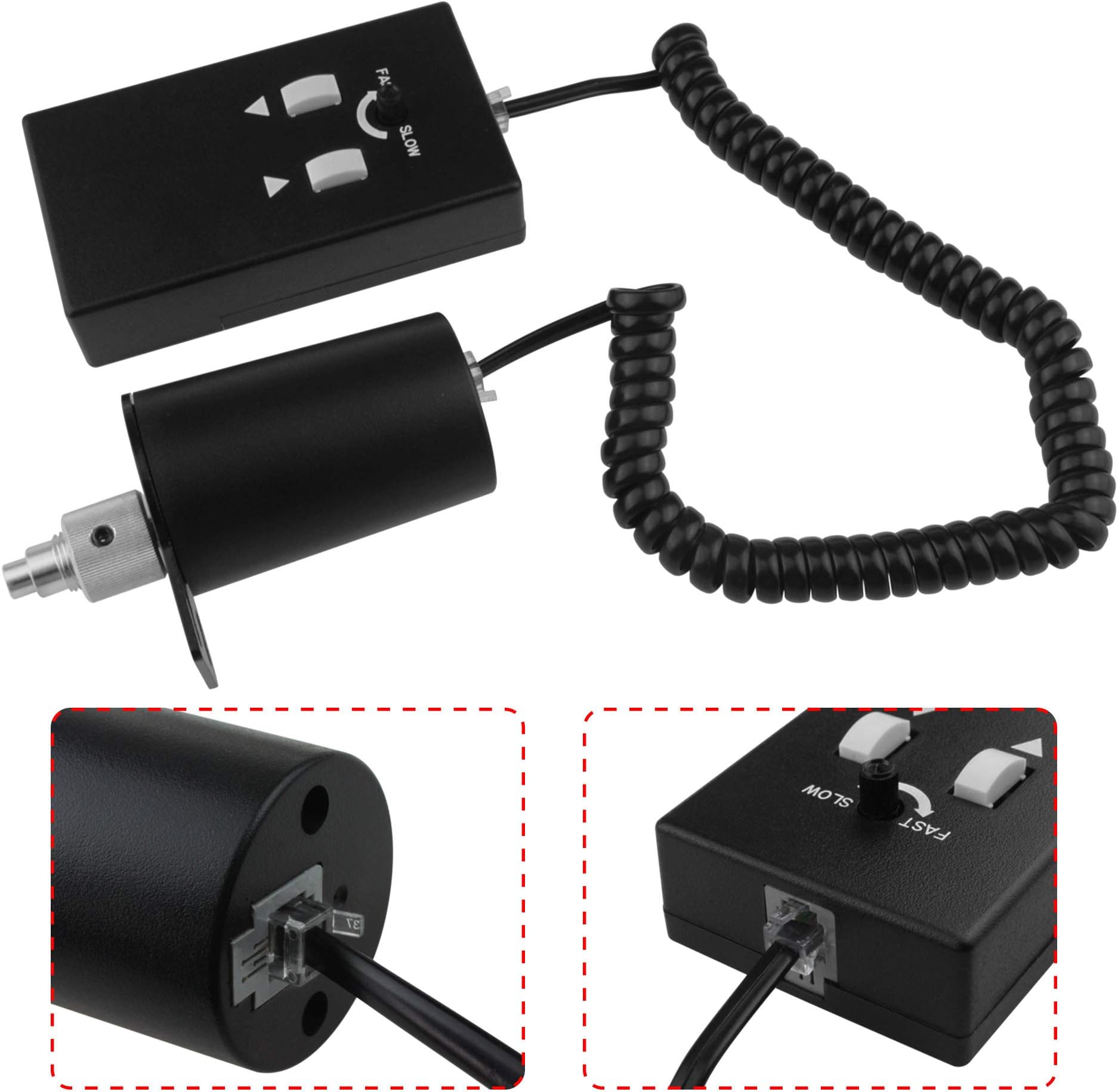 Astromania AccuFocus Electronic Telescope Focuser - Makes achieving Sharp Focus Easy