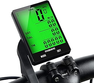 Snsowed 2.8 polegadas bicicleta computador sem fio multifunções à prova de chuva bicicleta equitação odômetro velocímetro cronômetro cronômetro visor com luz de fundo